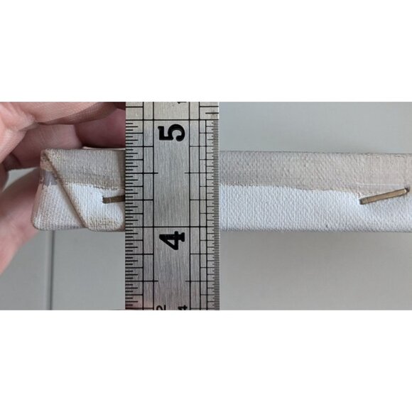 Original Floral Oil Painting On Stretched Canvas Signed By Artist Roxy - Romanti - Picture 14 of 14